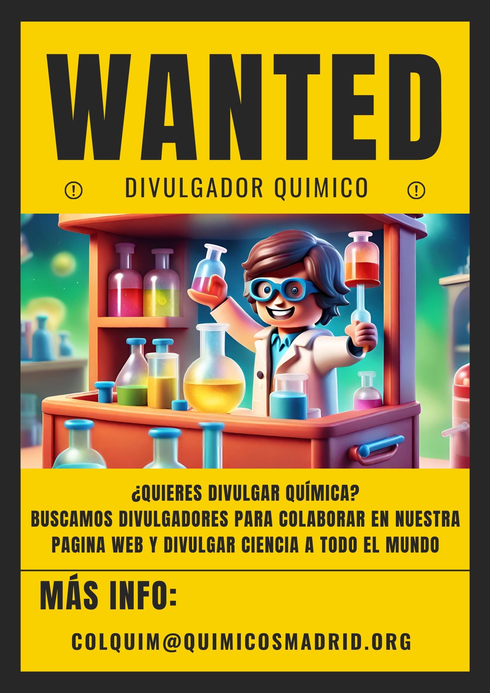 Yellow Simple Wanted Poster