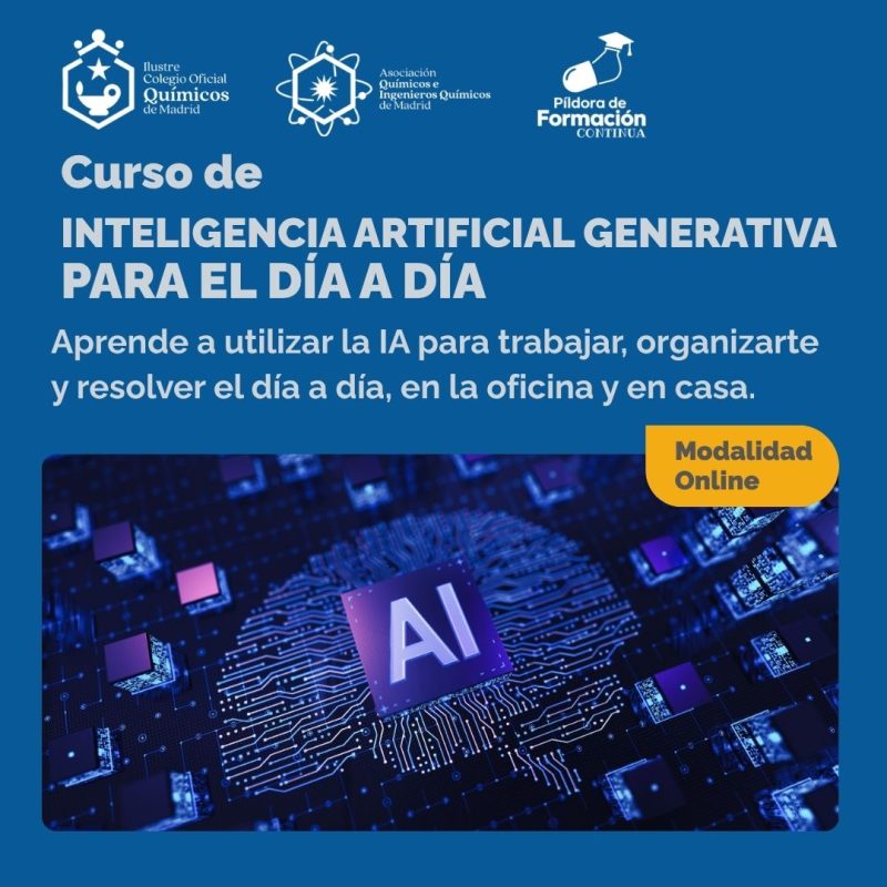 Pildora de formación continua inteligencia artificial generativa para el día a día